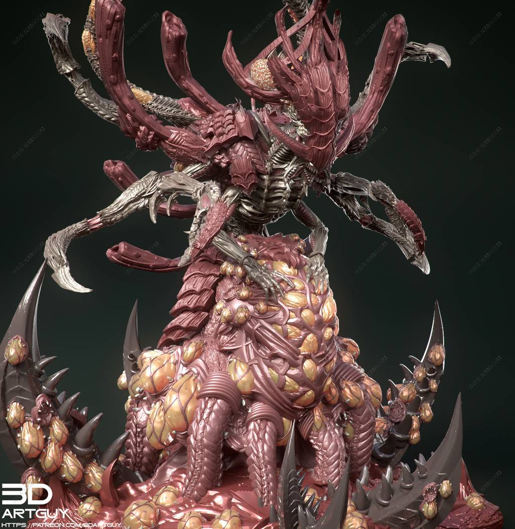 P站图纸印象馆 3DArtGuy 异形皇后 3DArtGuy 异形皇后