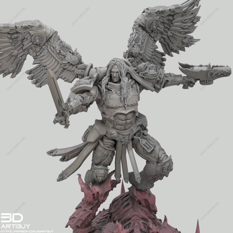 P站图纸印象馆 3DArtGuy 血宿主首领 3DArtGuy 血宿主首领