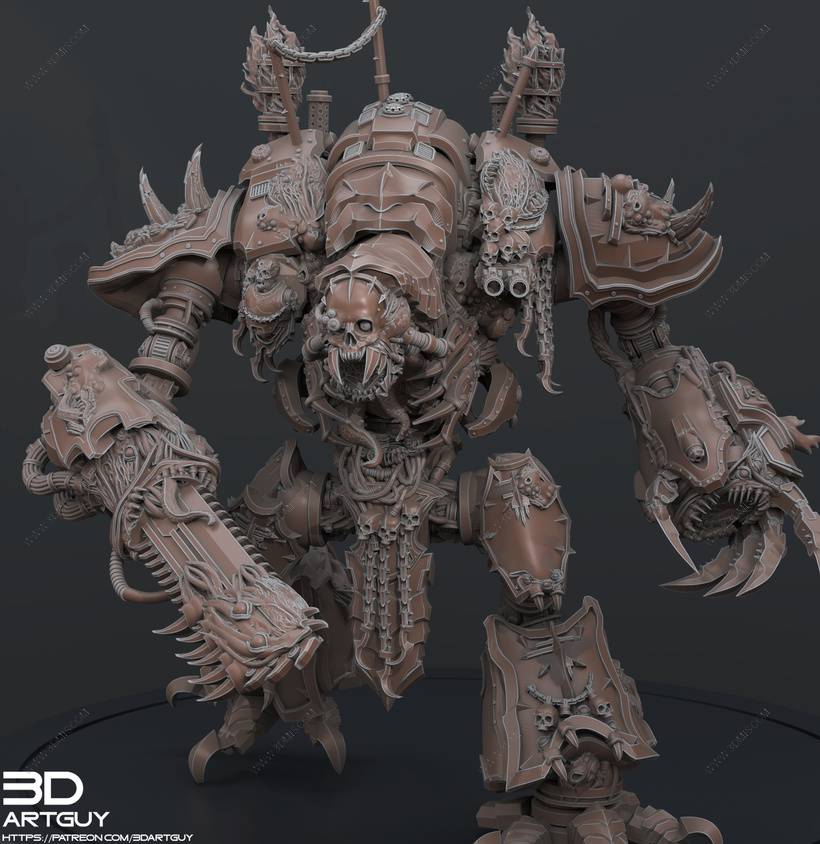 P站图纸印象馆 3DArtGuy 血腥魔爪 3DArtGuy 血腥魔爪