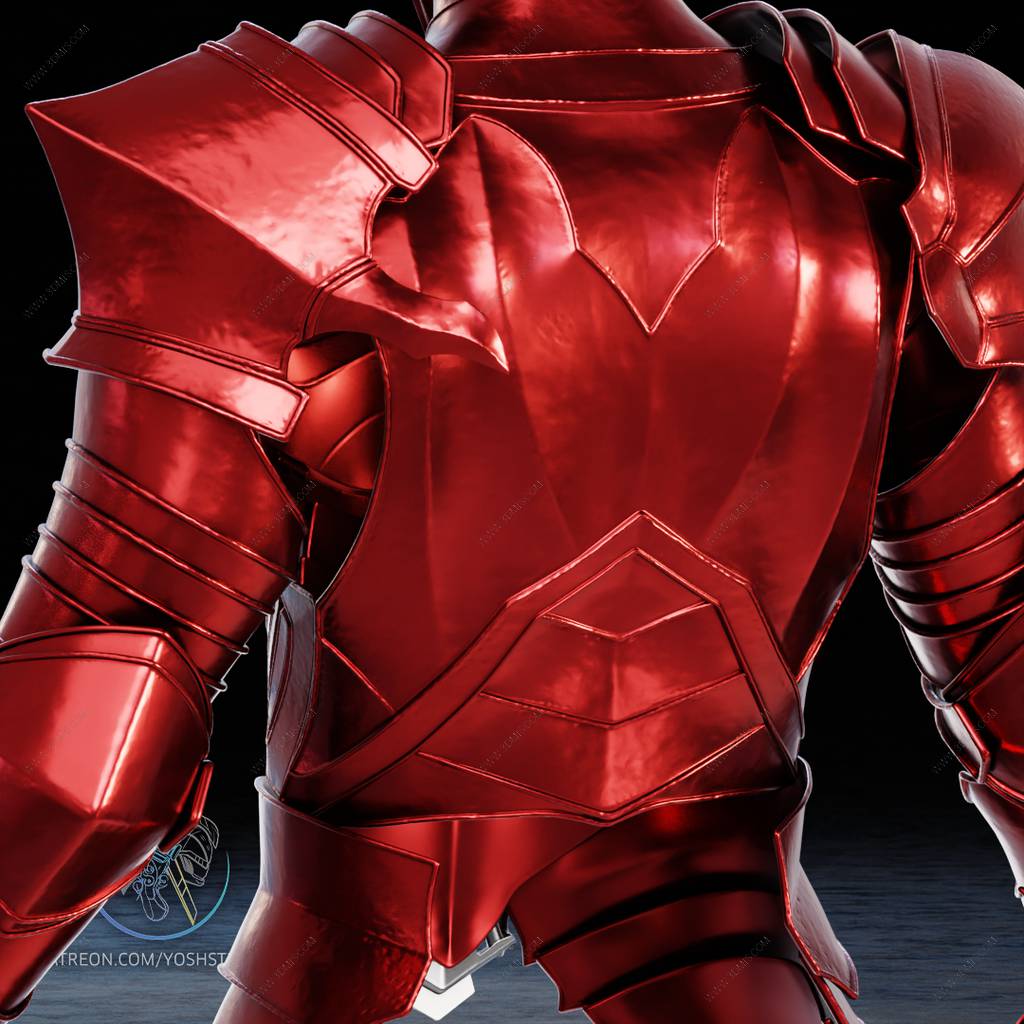 P站图纸印象馆 Yosh 我独自升级 血色耶格利特全身甲 Yosh 我独自升级 血色耶格利特全身甲