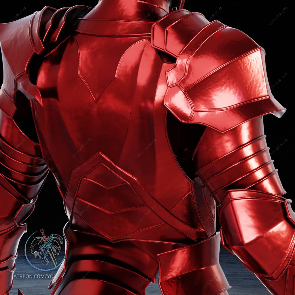 P站图纸印象馆 Yosh 我独自升级 血色耶格利特全身甲 Yosh 我独自升级 血色耶格利特全身甲