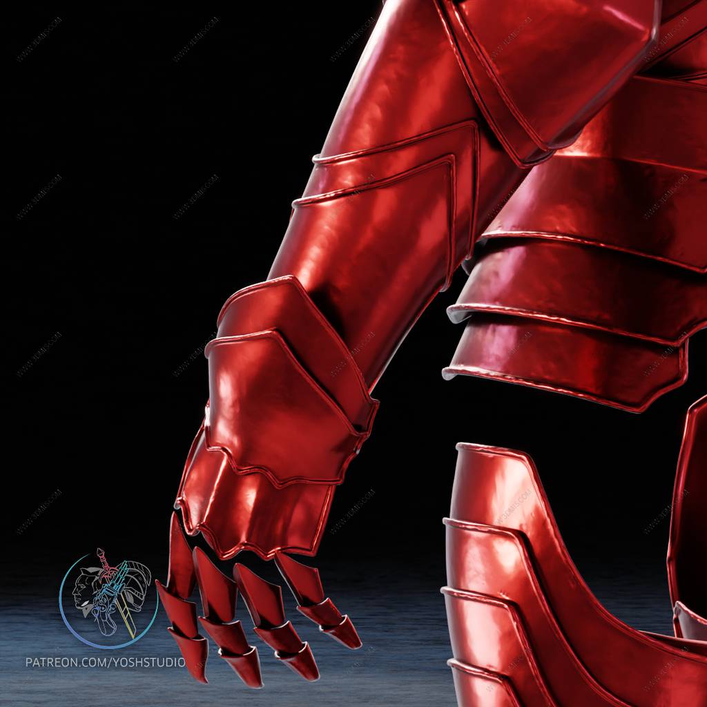 P站图纸印象馆 Yosh 我独自升级 血色耶格利特全身甲 Yosh 我独自升级 血色耶格利特全身甲