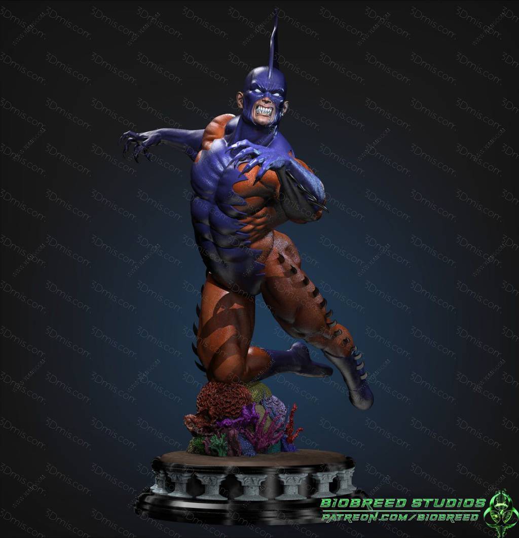 P站图纸印象馆 漫威 虎鲨 漫威 虎鲨