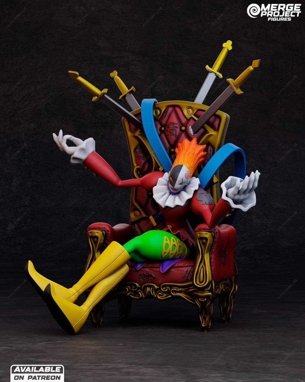 P站图纸印象馆 MPF 数码宝贝 小丑皇兽 MPF 数码宝贝 小丑皇兽