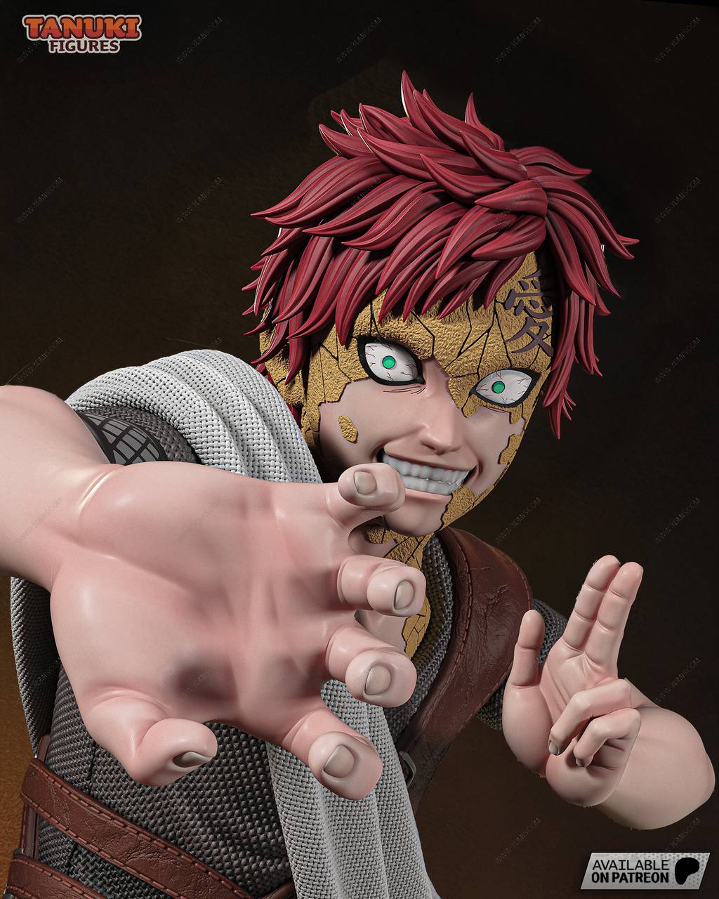 P站图纸印象馆 Tanuki Figures 火影忍者 我爱罗 Tanuki Figures 火影忍者 我爱罗