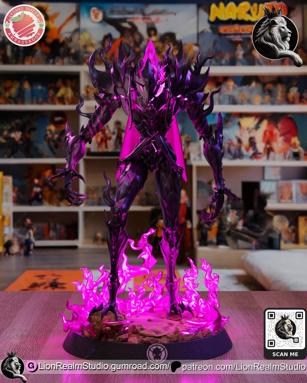 P站图纸印象馆 LionRealm 我独自升级 贝尔 LionRealm 我独自升级 贝尔