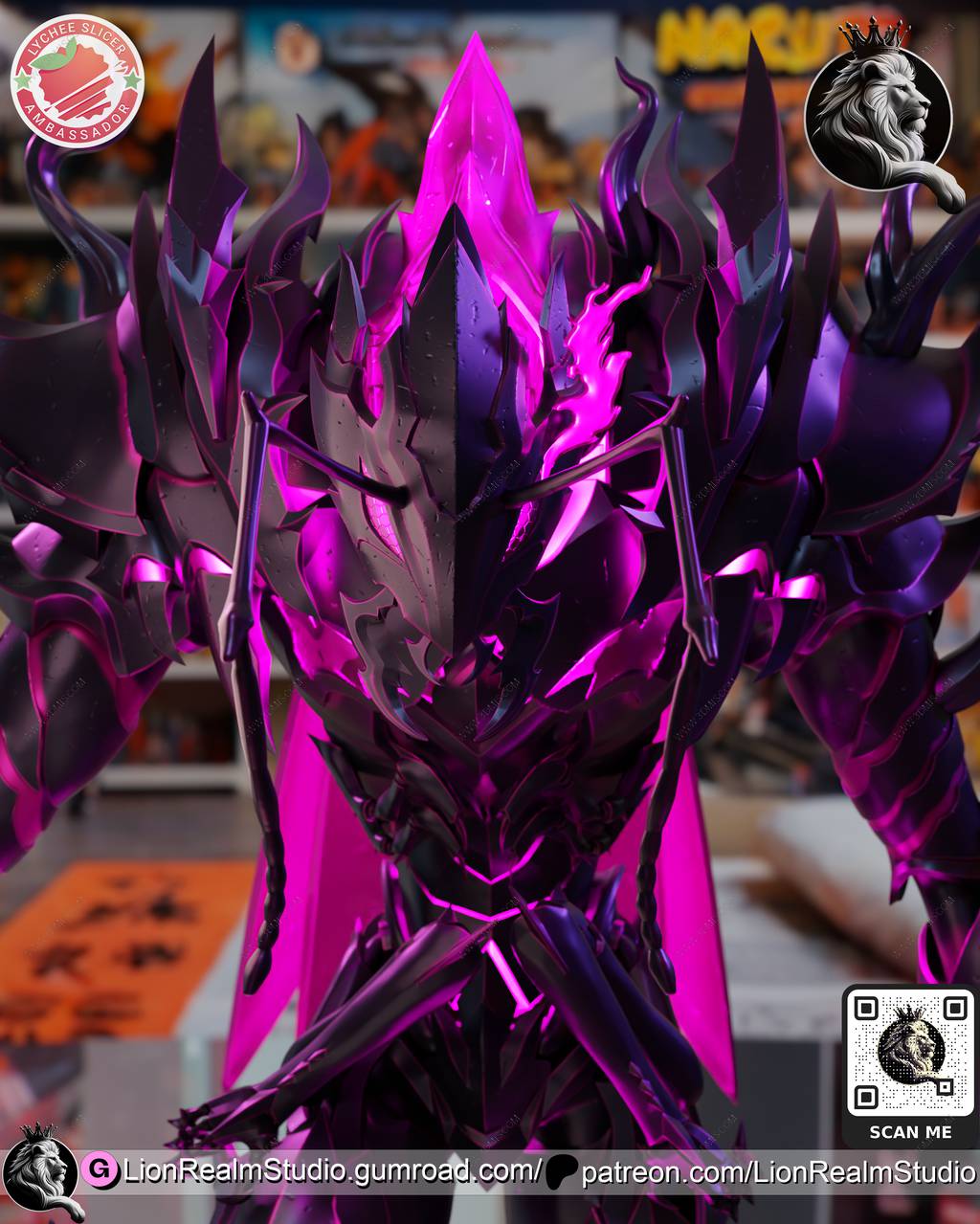 P站图纸印象馆 LionRealm 我独自升级 贝尔 LionRealm 我独自升级 贝尔