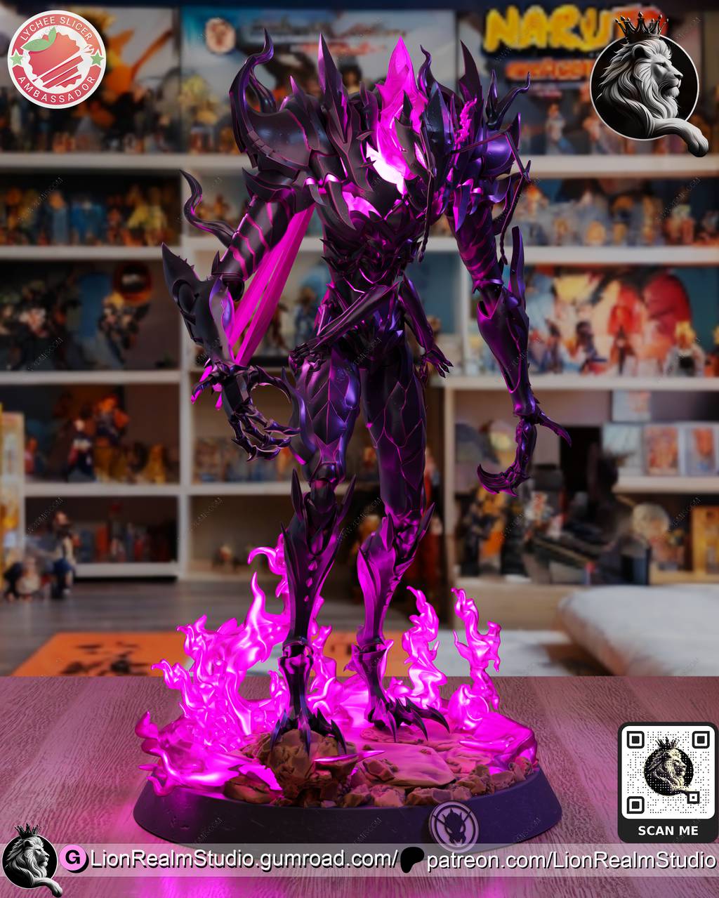 P站图纸印象馆 LionRealm 我独自升级 贝尔 LionRealm 我独自升级 贝尔