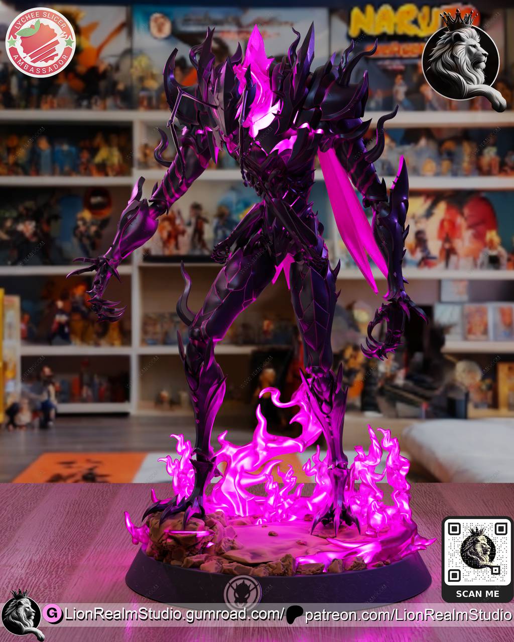 P站图纸印象馆 LionRealm 我独自升级 贝尔 LionRealm 我独自升级 贝尔