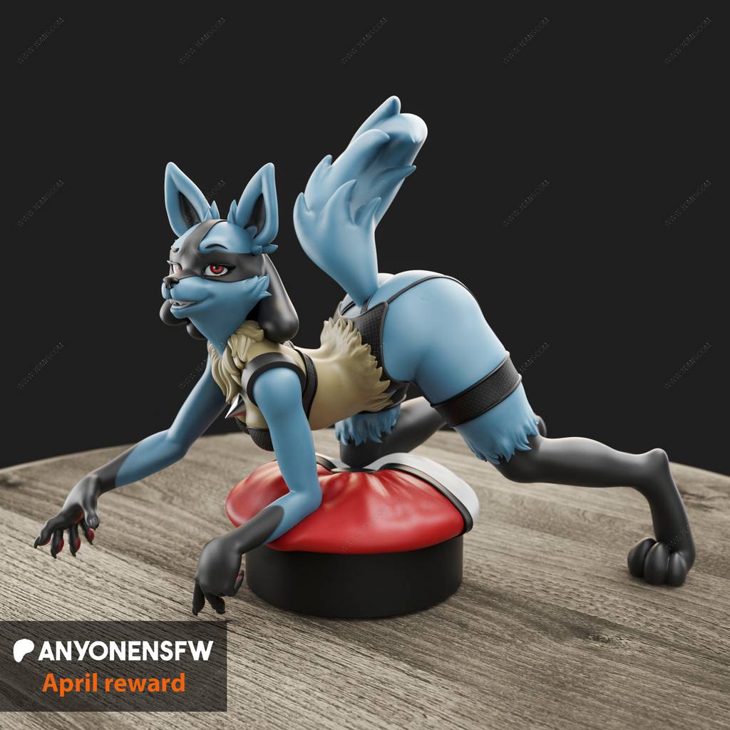 P站图纸印象馆 Anyone 精灵宝可梦 路卡利欧 Anyone 精灵宝可梦 路卡利欧