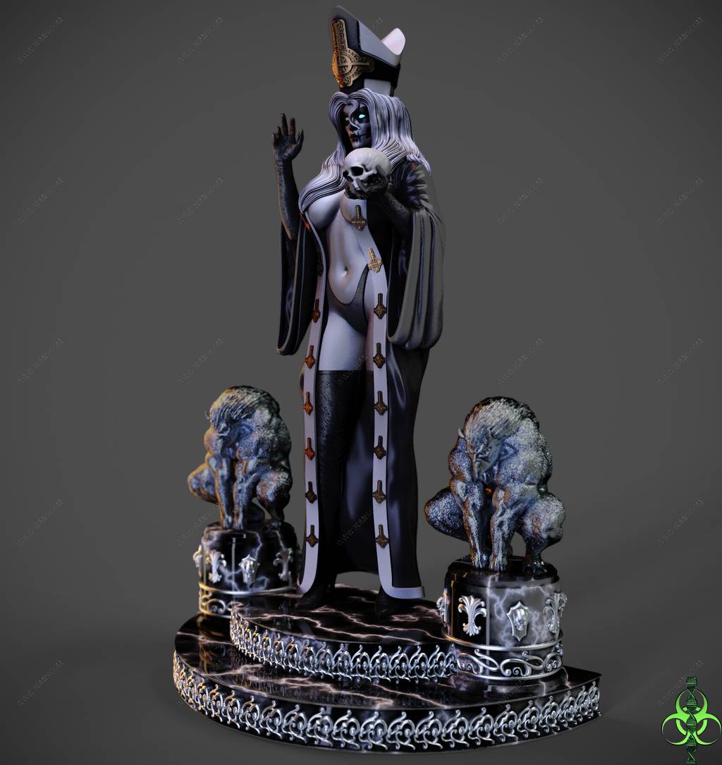 P站图纸印象馆 死亡女神 死亡女神