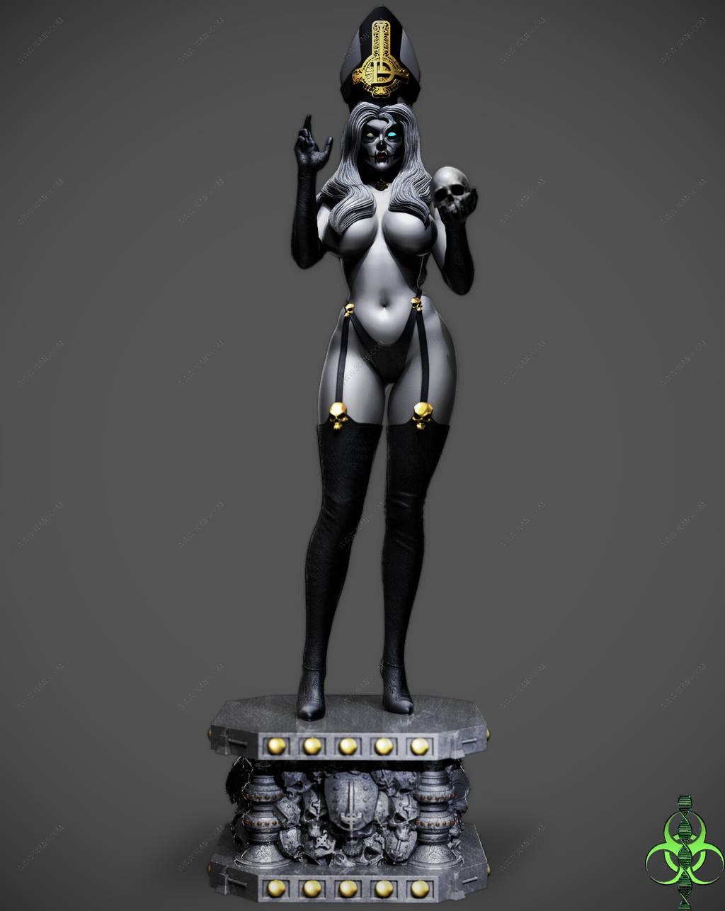 P站图纸印象馆 死亡女神 死亡女神