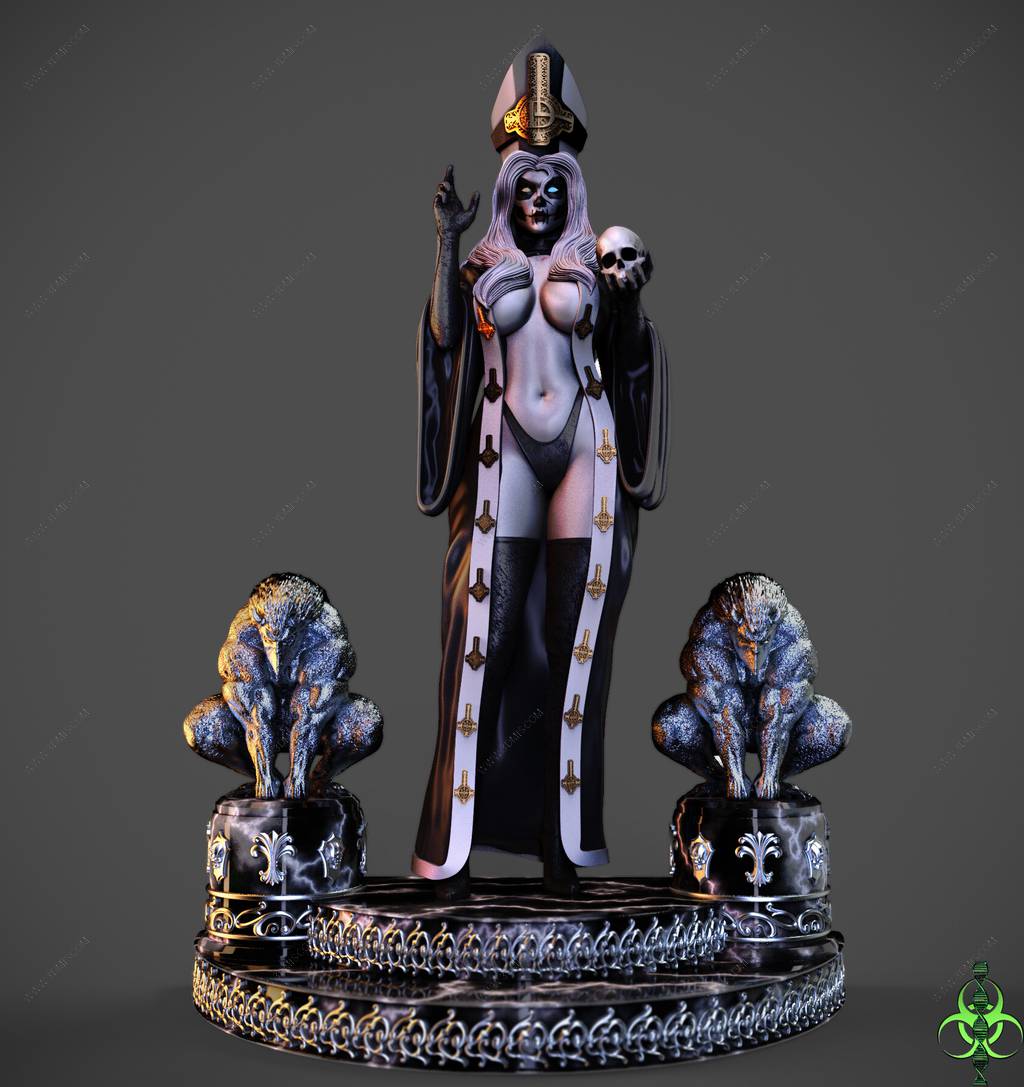 P站图纸印象馆 死亡女神 死亡女神