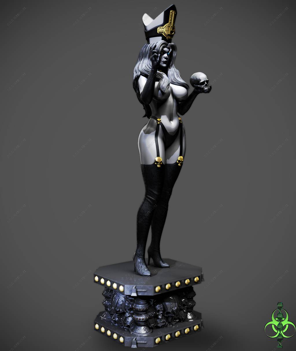 P站图纸印象馆 死亡女神 死亡女神