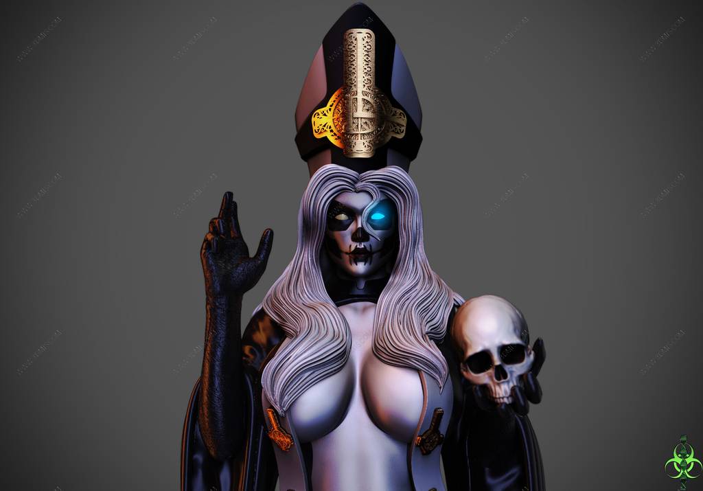 P站图纸印象馆 死亡女神 死亡女神