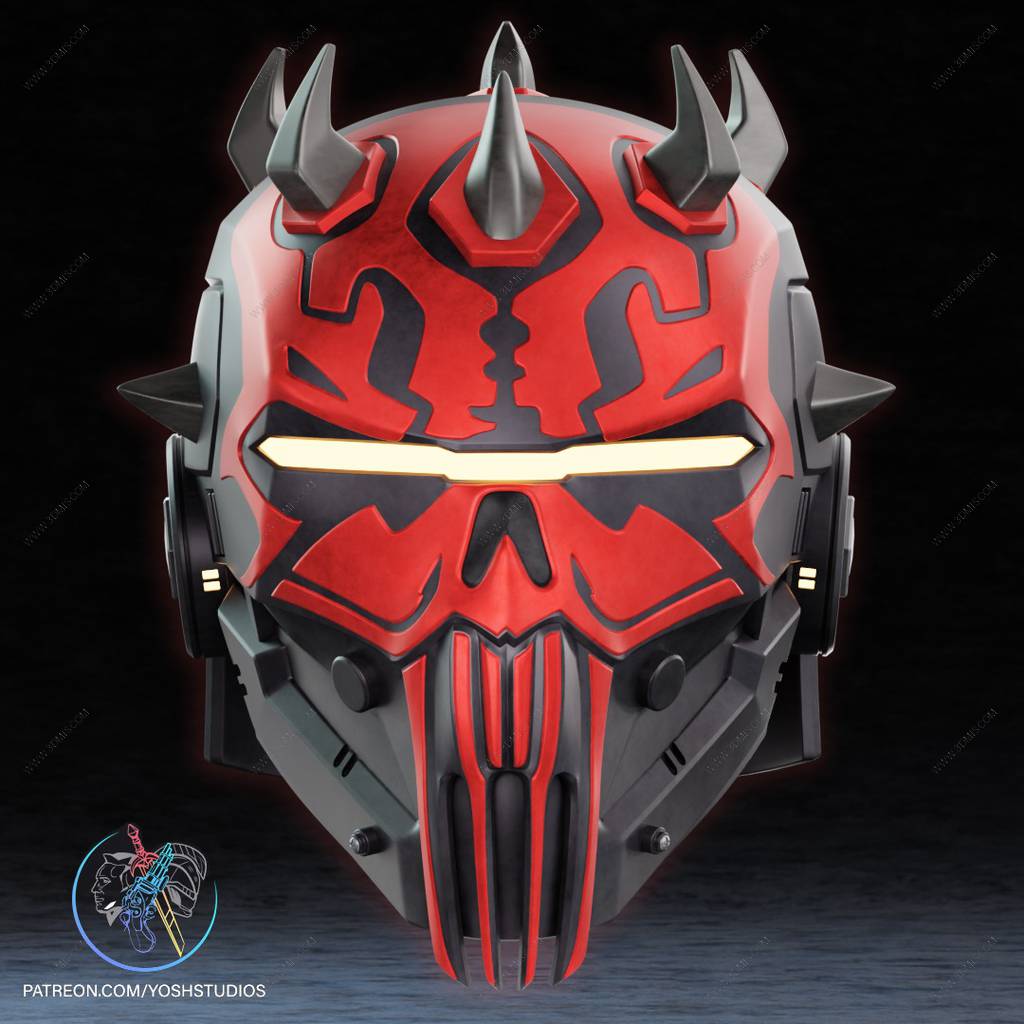 P站图纸印象馆 Yosh 星球大战 达斯·摩尔的面具 Yosh 星球大战 达斯·摩尔的面具