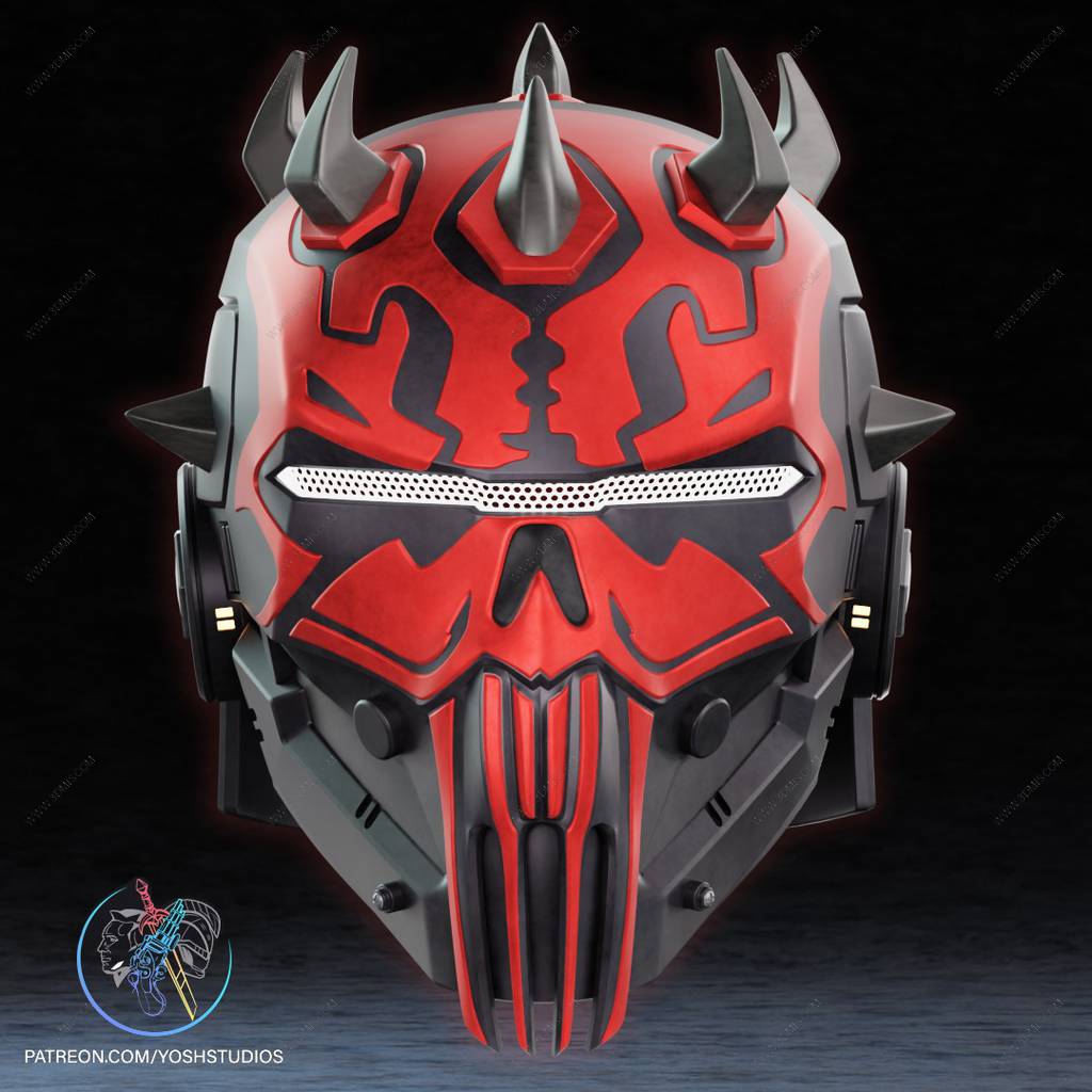 P站图纸印象馆 Yosh 星球大战 达斯·摩尔的面具 Yosh 星球大战 达斯·摩尔的面具