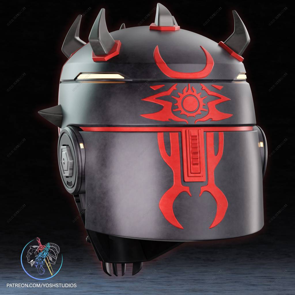 P站图纸印象馆 Yosh 星球大战 达斯·摩尔的面具 Yosh 星球大战 达斯·摩尔的面具