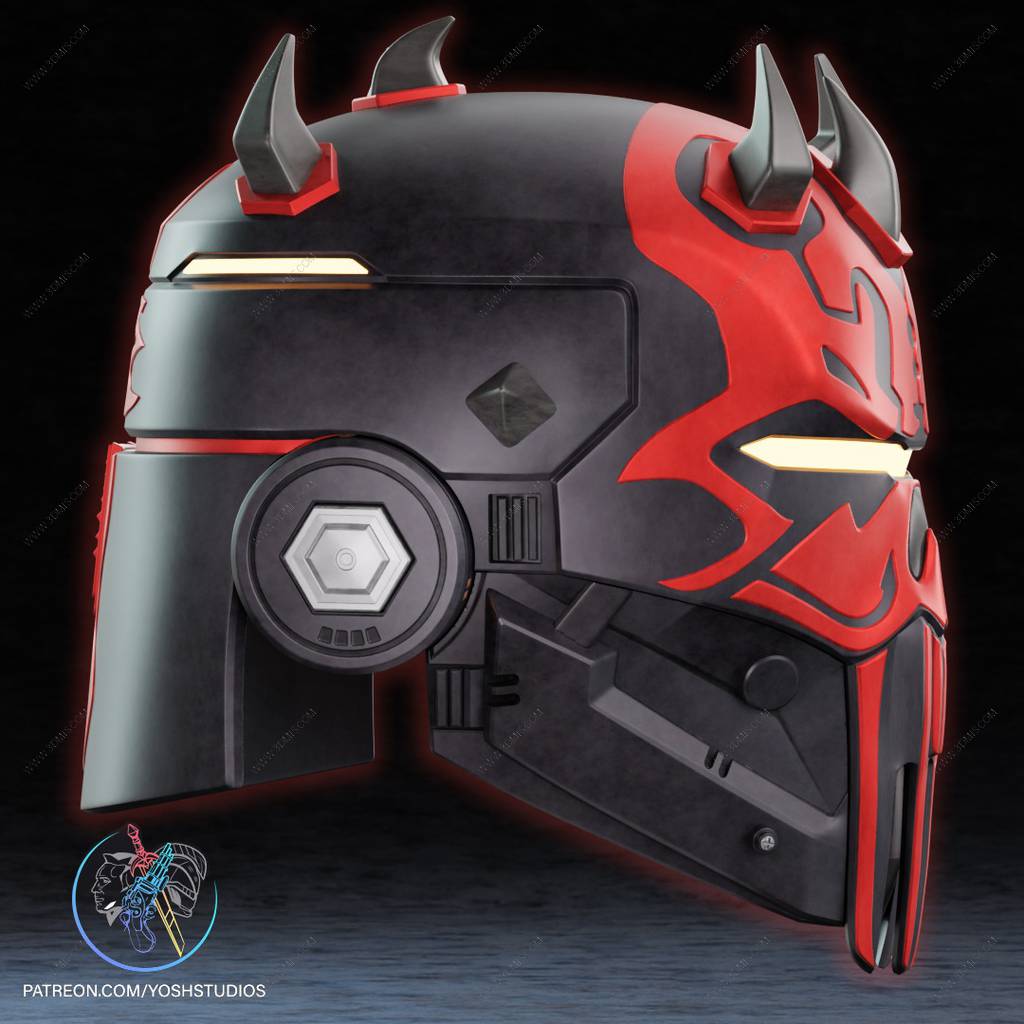 P站图纸印象馆 Yosh 星球大战 达斯·摩尔的面具 Yosh 星球大战 达斯·摩尔的面具