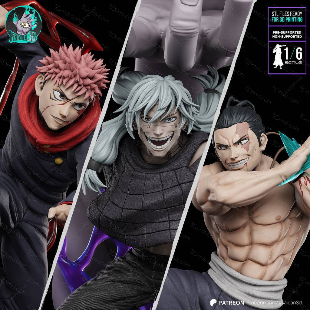 Kaidan 咒术回战 虎杖悠仁 东堂葵 真人