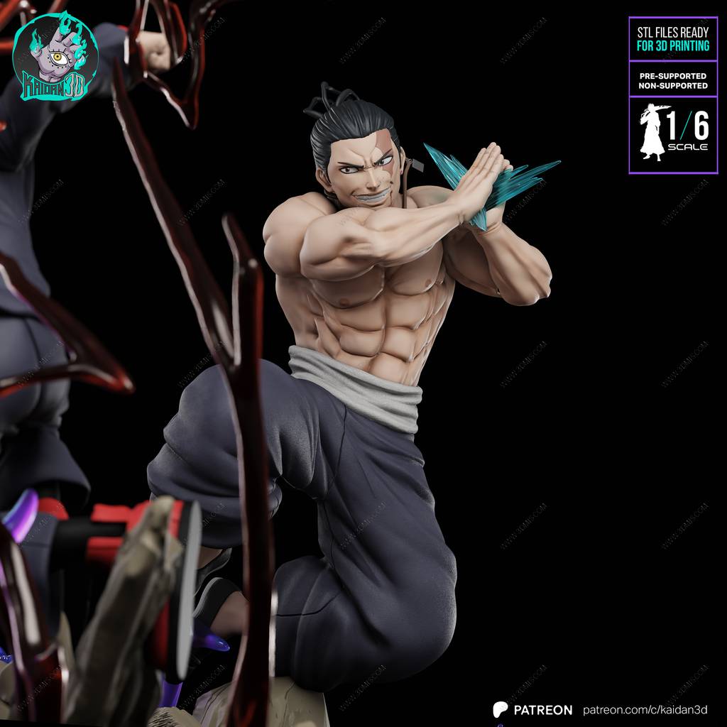 P站图纸印象馆 Kaidan 咒术回战 虎杖悠仁 东堂葵 真人 Kaidan 咒术回战 虎杖悠仁 东堂葵 真人