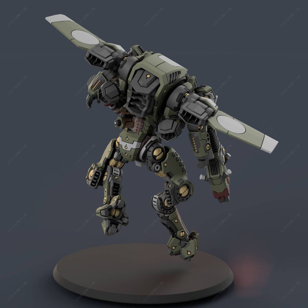 P站图纸印象馆 PiperMakes 卡卢加模式鲟鱼机甲 PiperMakes 卡卢加模式鲟鱼机甲