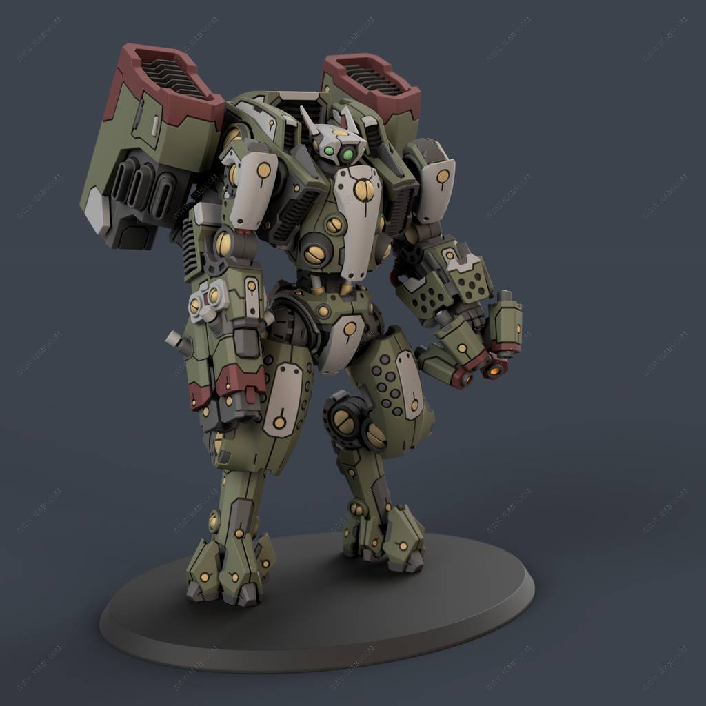 P站图纸印象馆 PiperMakes 卡卢加模式鲟鱼机甲 PiperMakes 卡卢加模式鲟鱼机甲