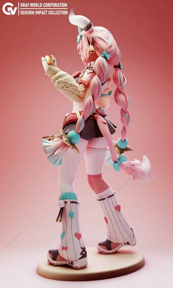 P站图纸印象馆 GrayWorld 原神 瓦雷莎 GrayWorld 原神 瓦雷莎