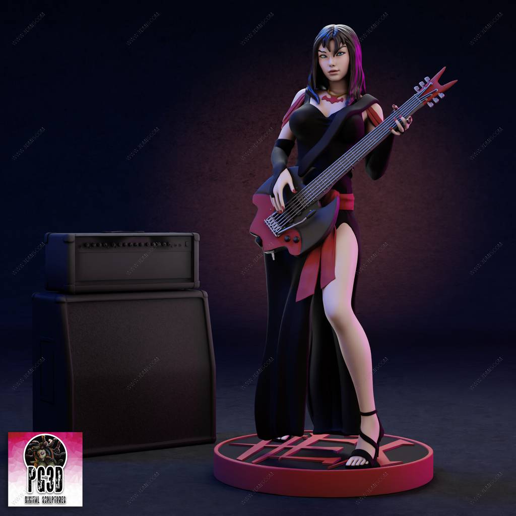 P站图纸印象馆 PgGasta eco-goth band乐队主唱Hex PgGasta eco-goth band乐队主唱Hex