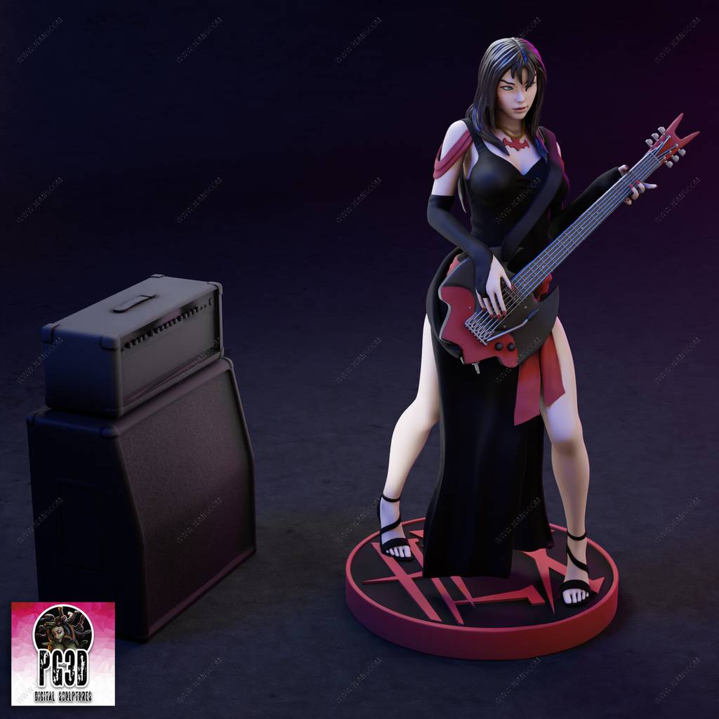 P站图纸印象馆 PgGasta eco-goth band乐队主唱Hex PgGasta eco-goth band乐队主唱Hex