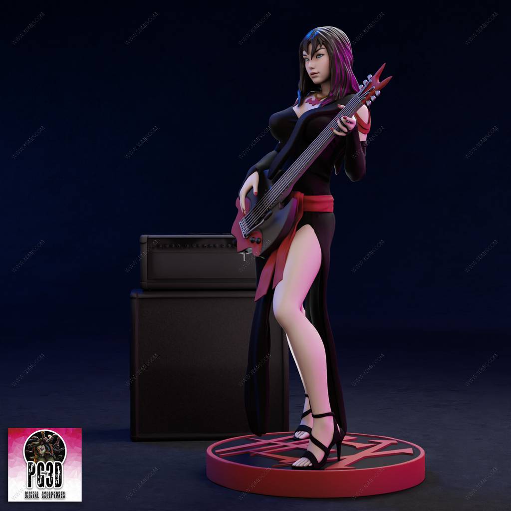 P站图纸印象馆 PgGasta eco-goth band乐队主唱Hex PgGasta eco-goth band乐队主唱Hex