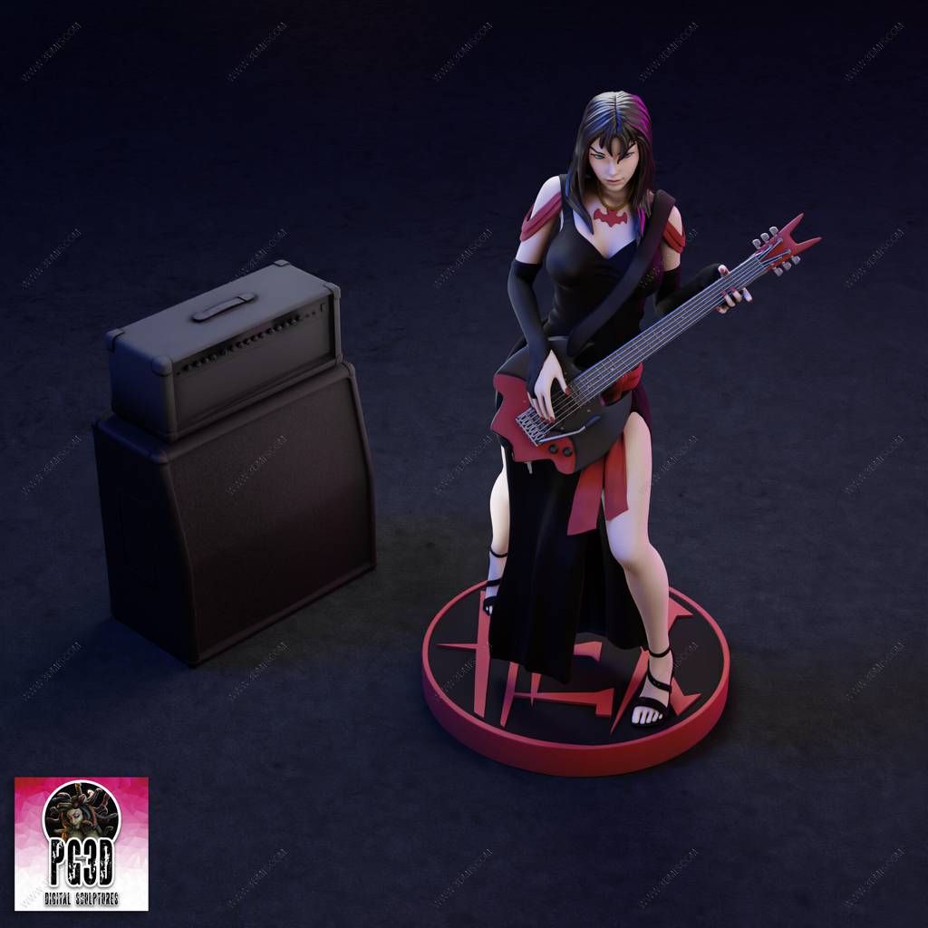 P站图纸印象馆 PgGasta eco-goth band乐队主唱Hex PgGasta eco-goth band乐队主唱Hex