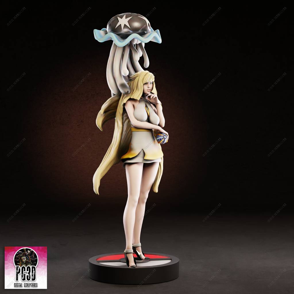 P站图纸印象馆 PgGasta 精灵宝可梦 而露莎米奈和虚吾伊德 PgGasta 精灵宝可梦 而露莎米奈和虚吾伊德