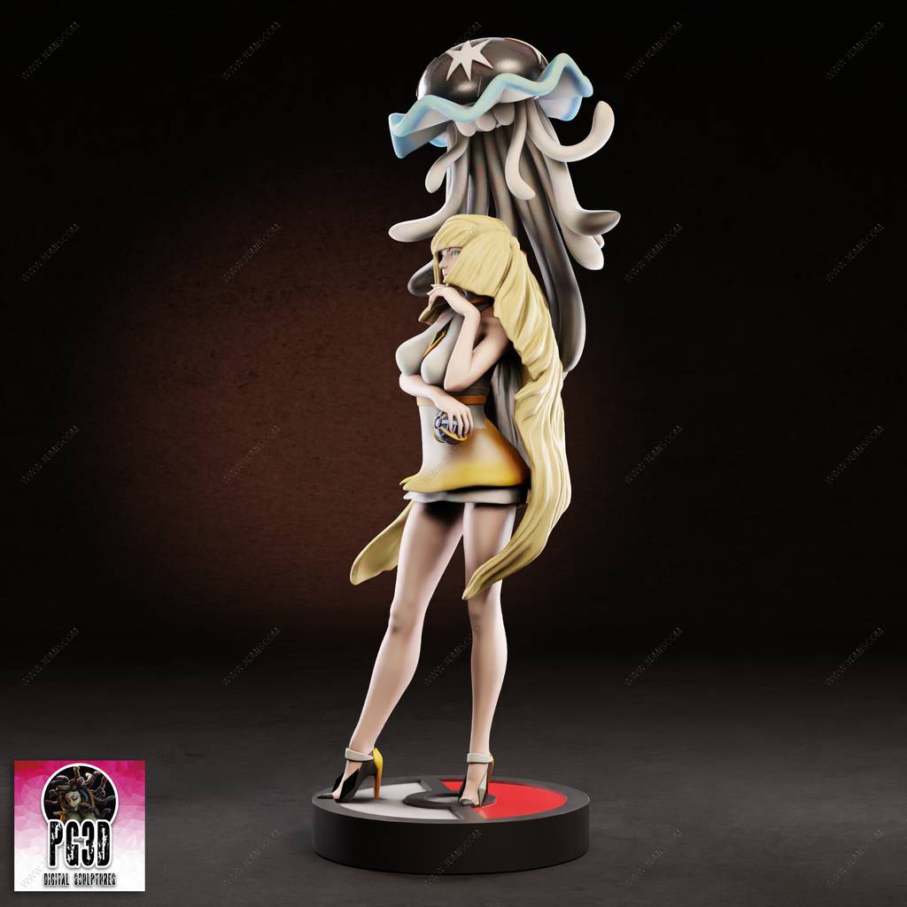 P站图纸印象馆 PgGasta 精灵宝可梦 而露莎米奈和虚吾伊德 PgGasta 精灵宝可梦 而露莎米奈和虚吾伊德