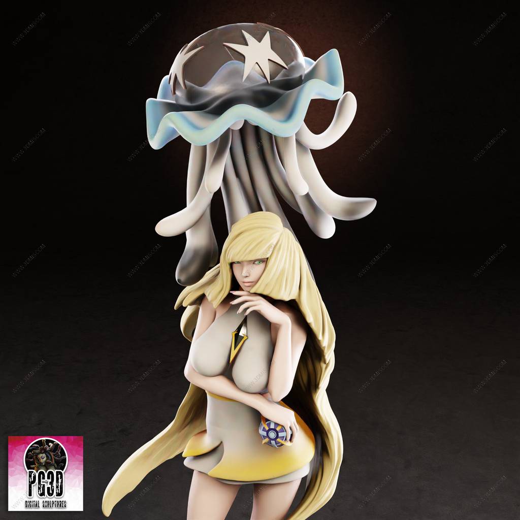 P站图纸印象馆 PgGasta 精灵宝可梦 而露莎米奈和虚吾伊德 PgGasta 精灵宝可梦 而露莎米奈和虚吾伊德