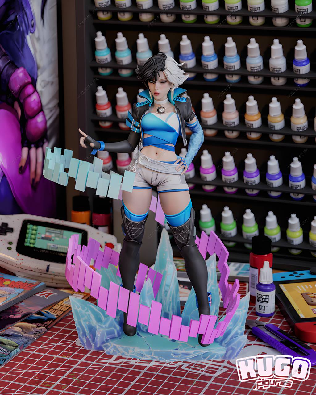 P站图纸印象馆 KuGo figures 漫威 冰月花雪 KuGo figures 漫威 冰月花雪