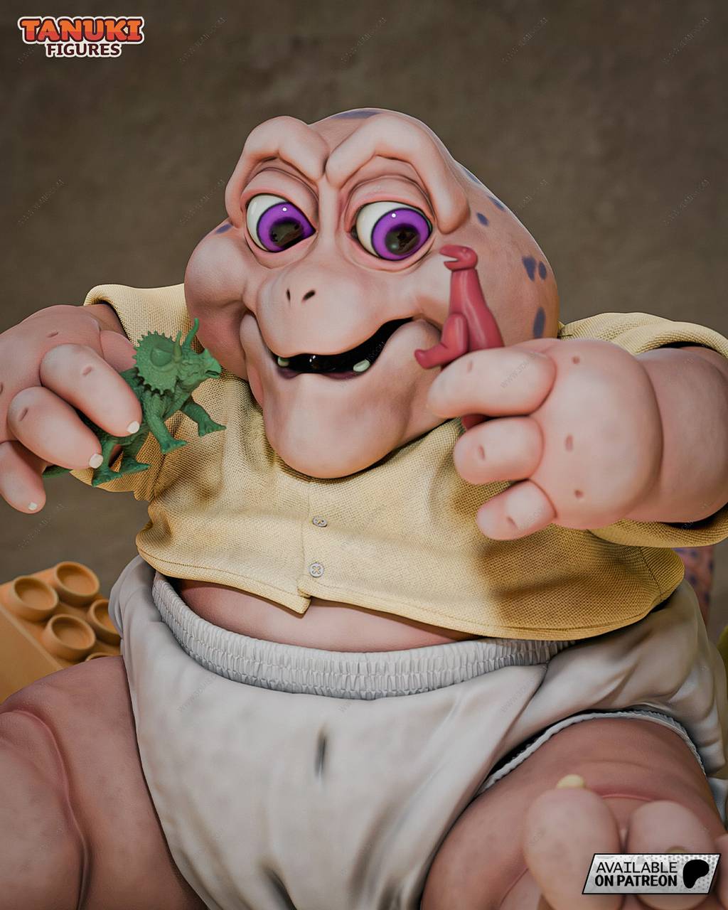 P站图纸印象馆 Tanuki Figures 恐龙宝宝 Tanuki Figures 恐龙宝宝