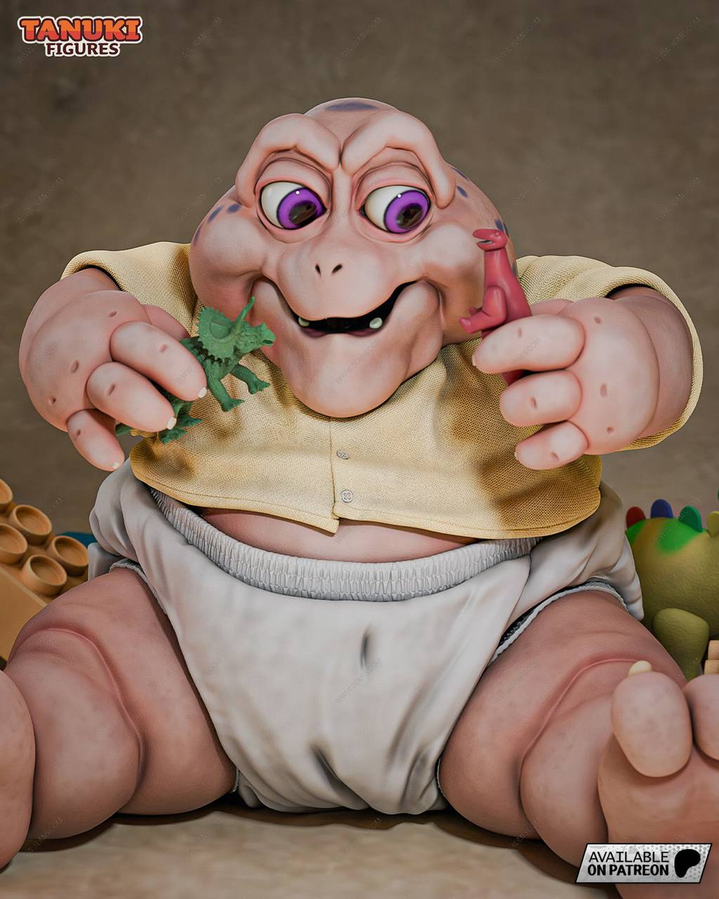 P站图纸印象馆 Tanuki Figures 恐龙宝宝 Tanuki Figures 恐龙宝宝