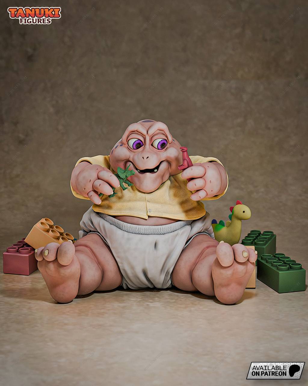 P站图纸印象馆 Tanuki Figures 恐龙宝宝 Tanuki Figures 恐龙宝宝