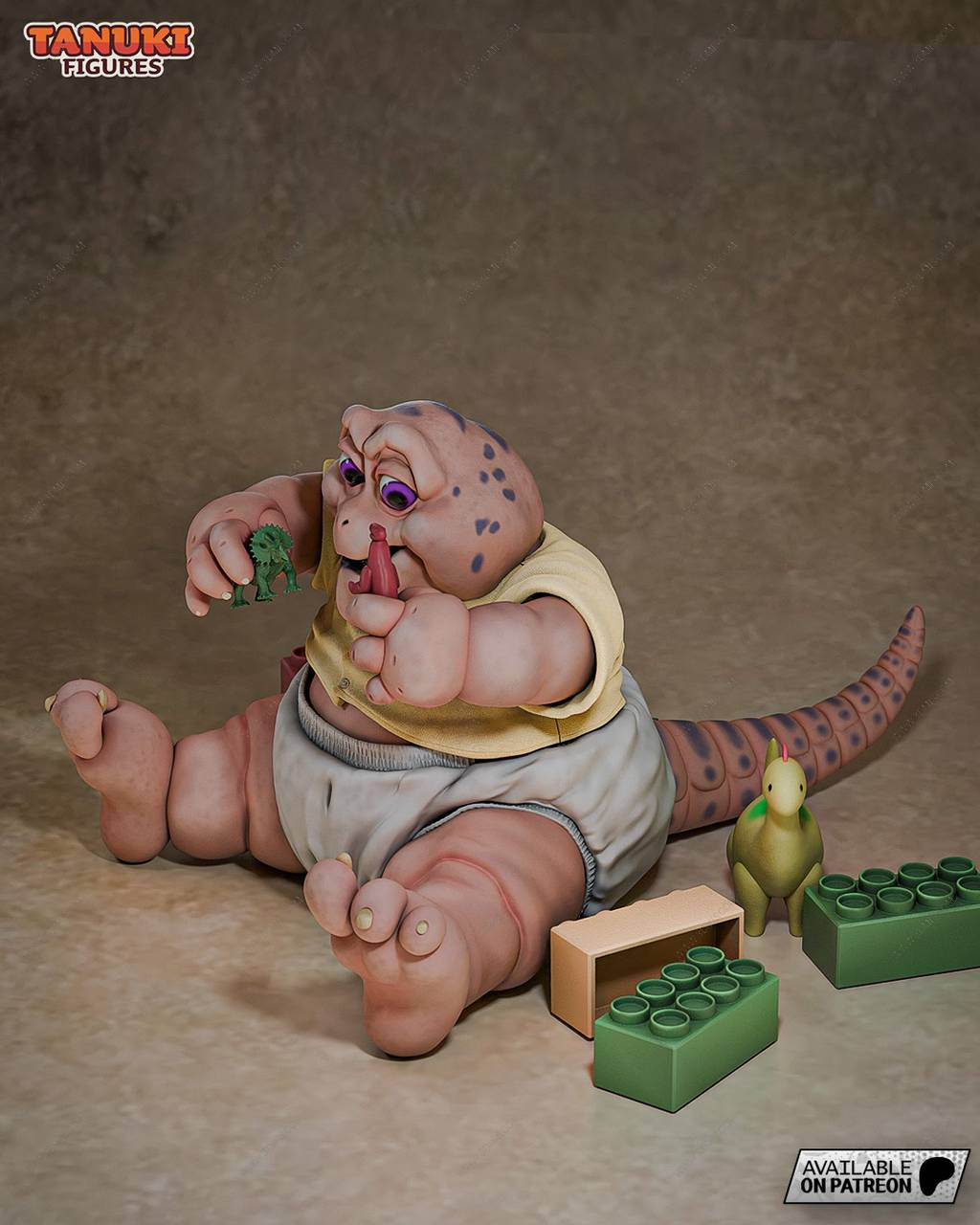 P站图纸印象馆 Tanuki Figures 恐龙宝宝 Tanuki Figures 恐龙宝宝