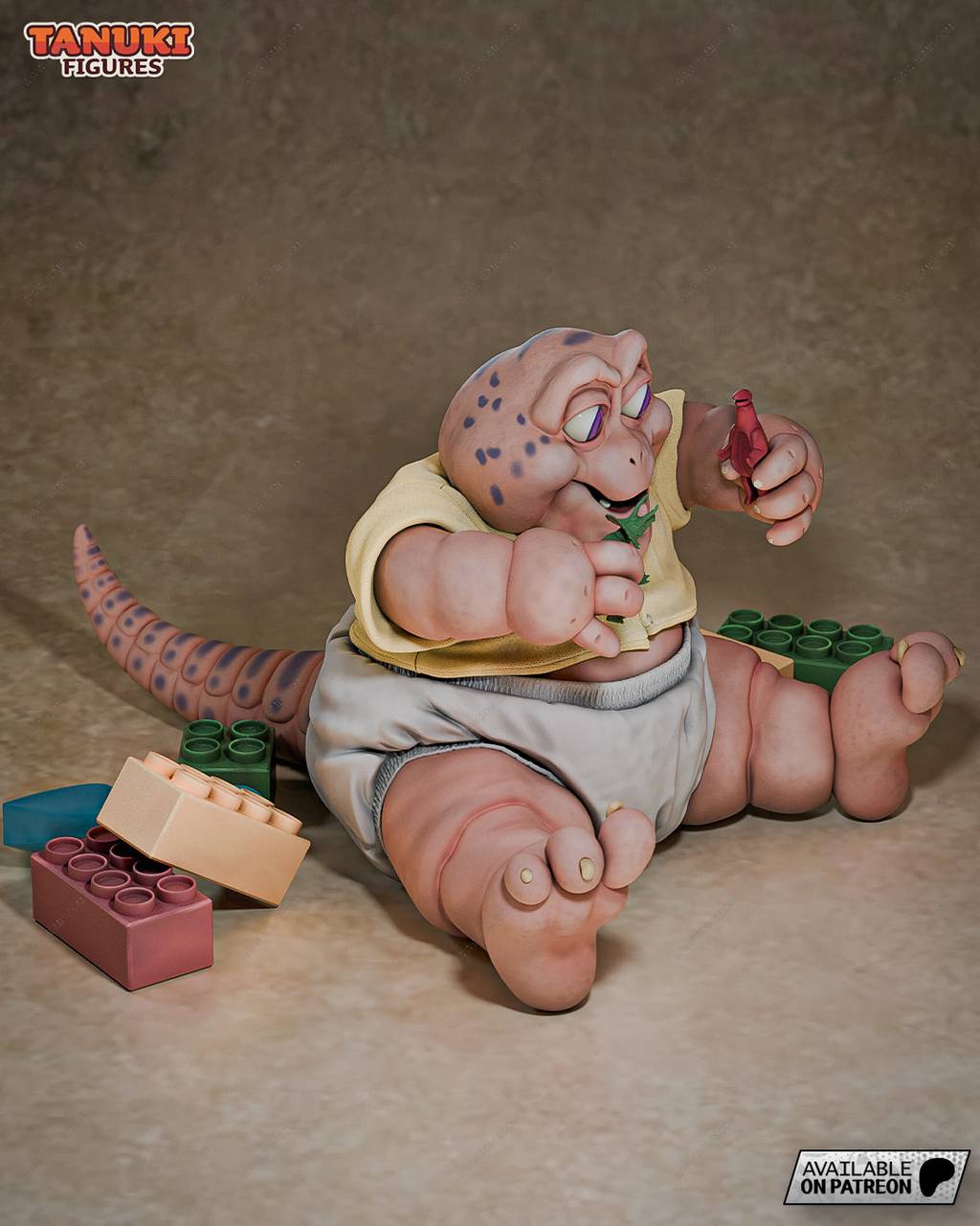 P站图纸印象馆 Tanuki Figures 恐龙宝宝 Tanuki Figures 恐龙宝宝