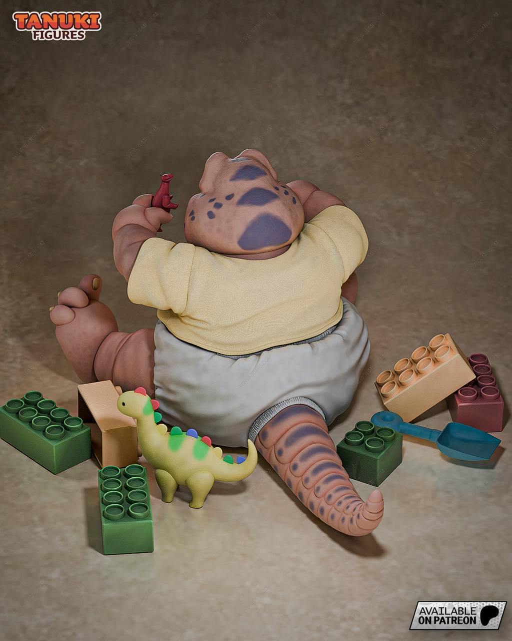 P站图纸印象馆 Tanuki Figures 恐龙宝宝 Tanuki Figures 恐龙宝宝