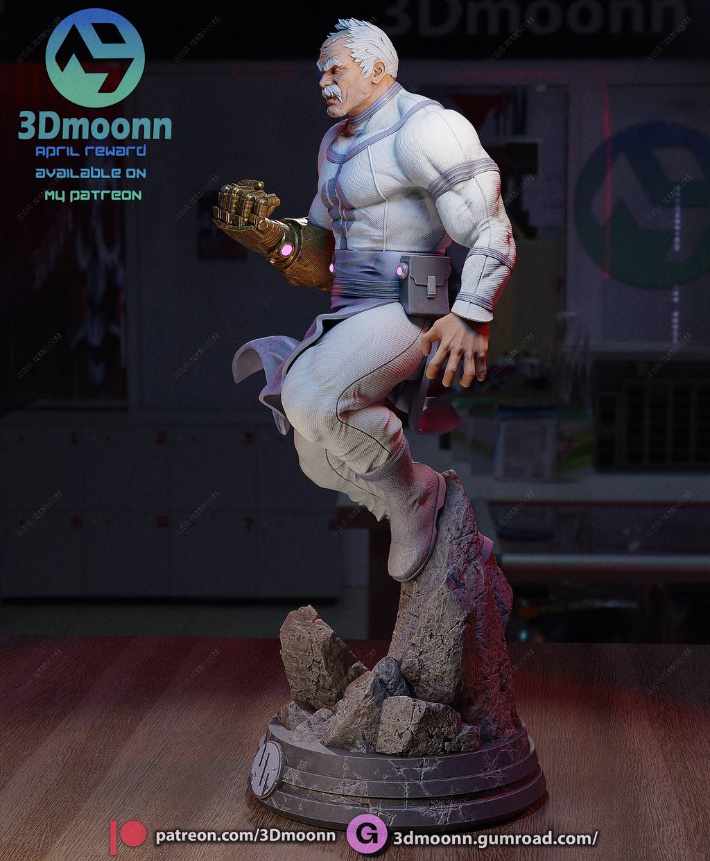 P站图纸印象馆 3Dmoonn 无敌少侠 征服者 3Dmoonn 无敌少侠 征服者