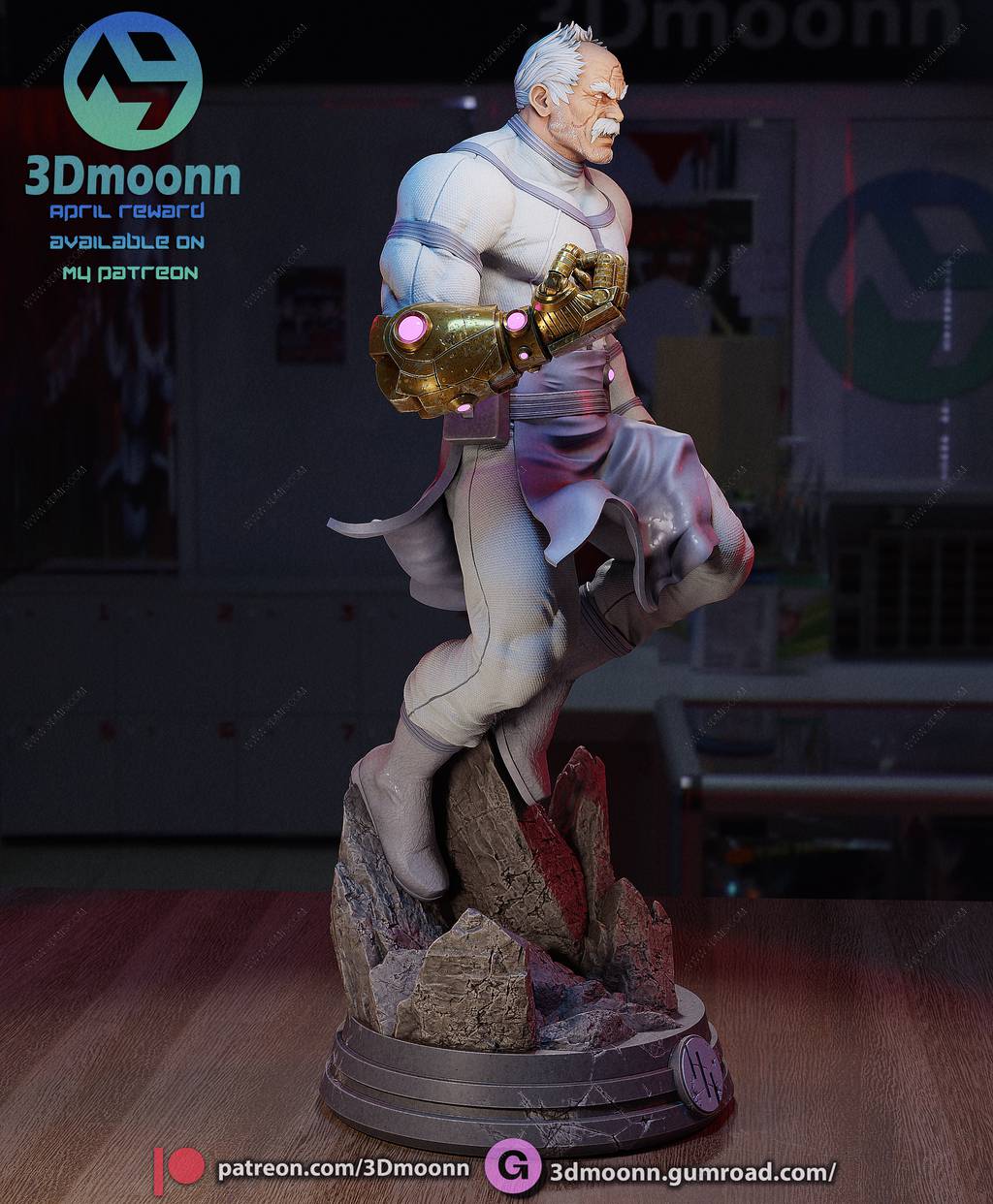 P站图纸印象馆 3Dmoonn 无敌少侠 征服者 3Dmoonn 无敌少侠 征服者