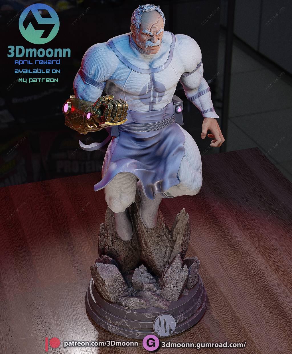 P站图纸印象馆 3Dmoonn 无敌少侠 征服者 3Dmoonn 无敌少侠 征服者
