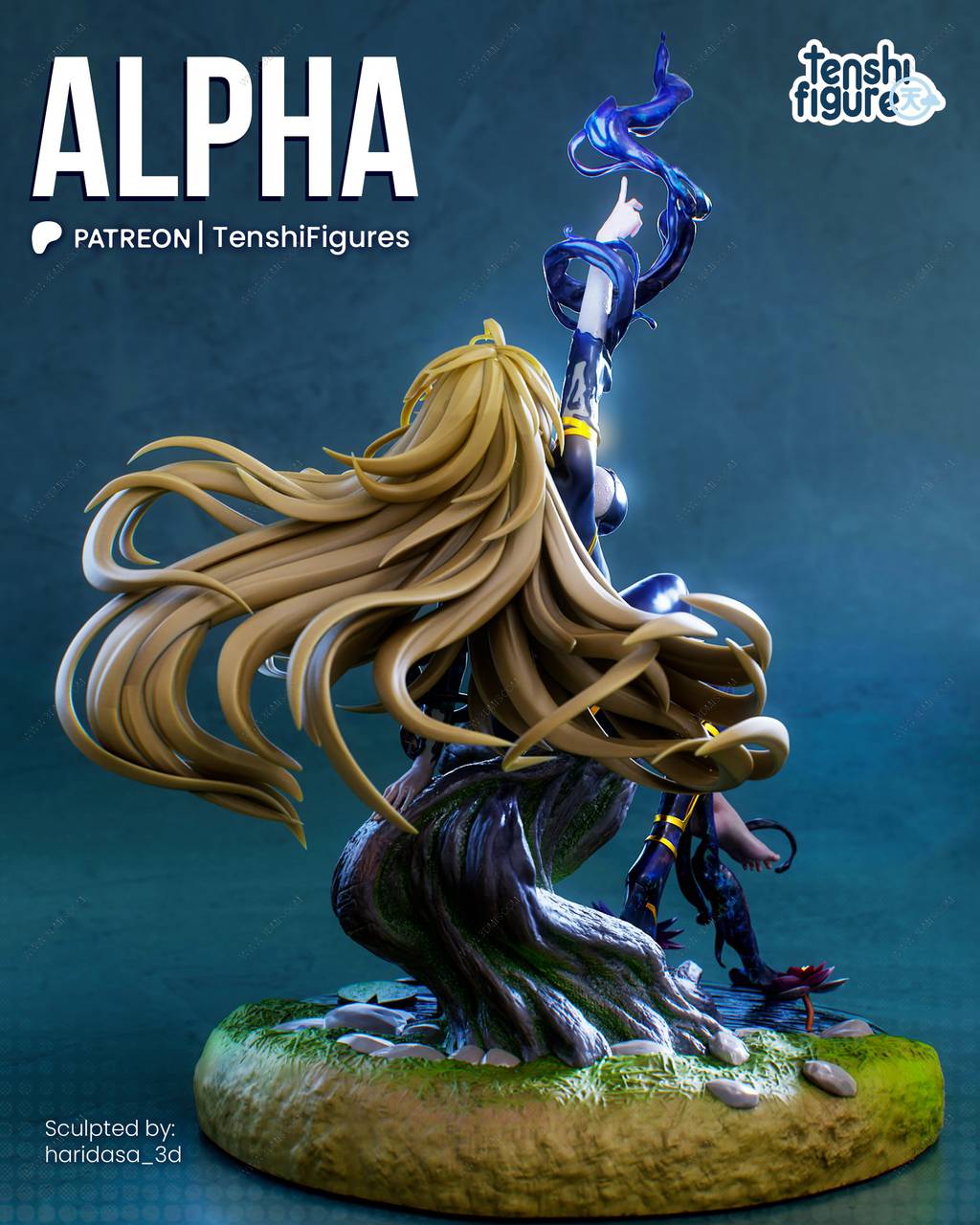 P站图纸印象馆 Tenshi Figures 想要成为影之实力者 阿尔法 Tenshi Figures 想要成为影之实力者 阿尔法