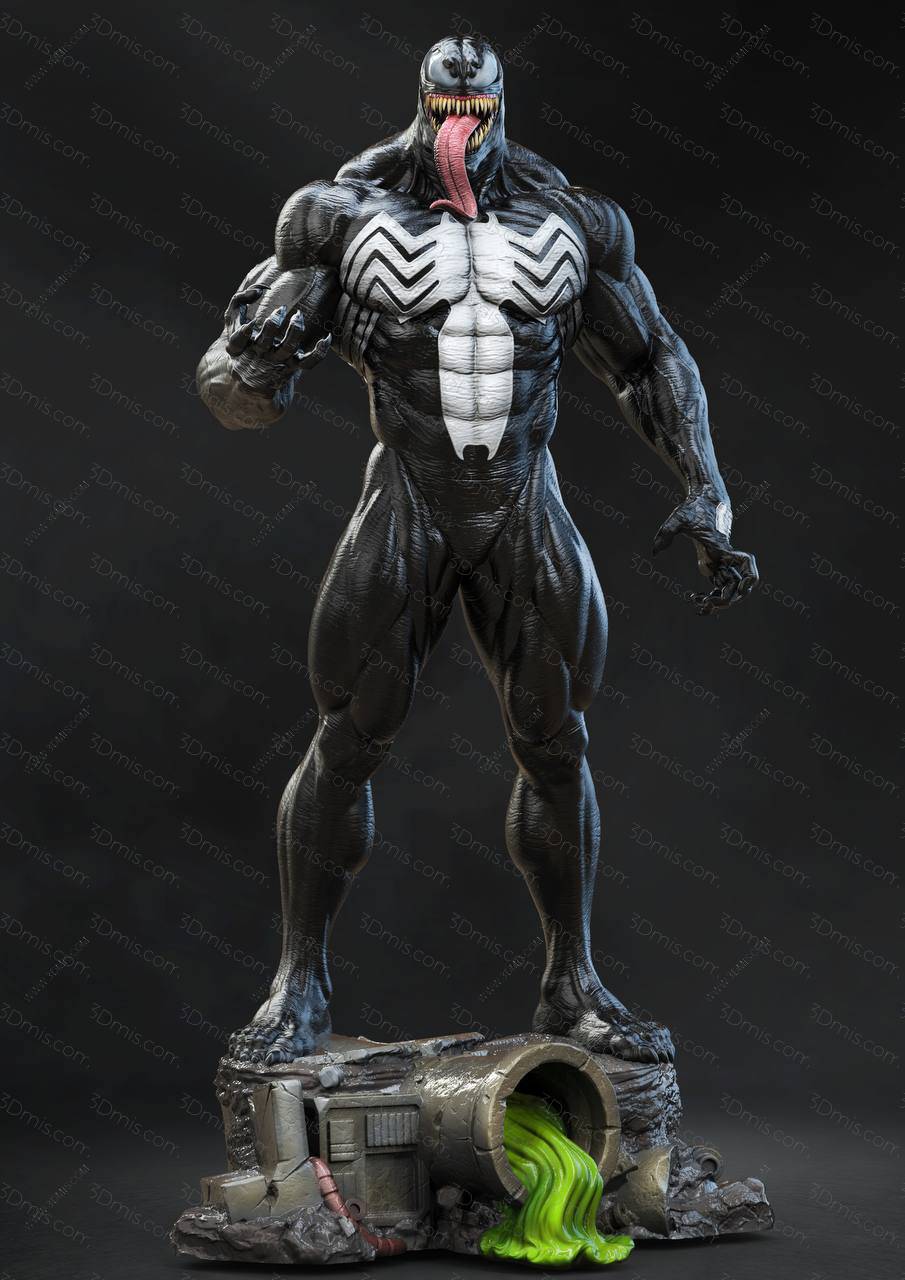 P站图纸印象馆 漫威 毒液 漫威 毒液