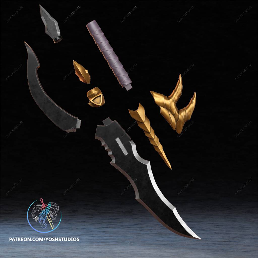 P站图纸印象馆 Yosh 我独自升级 巴鲁卡的匕首 Yosh 我独自升级 巴鲁卡的匕首