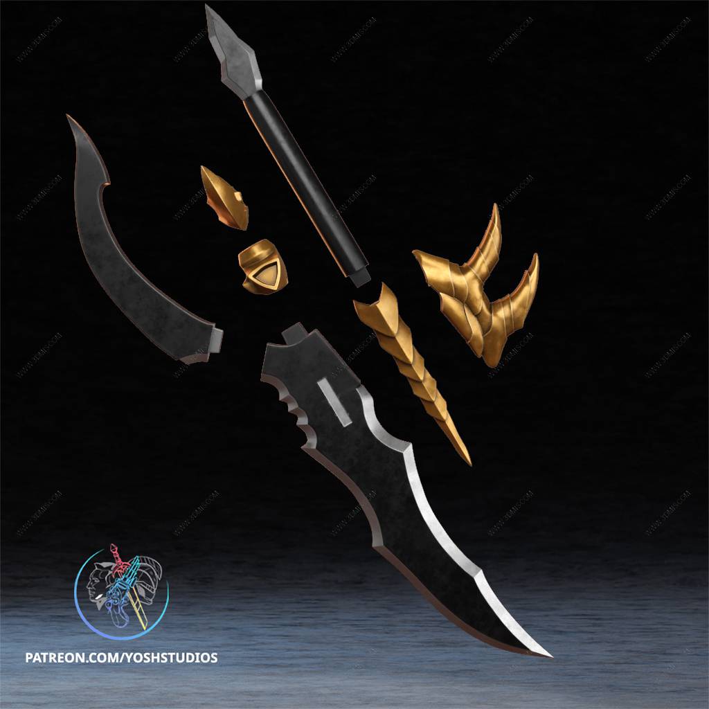 P站图纸印象馆 Yosh 我独自升级 巴鲁卡的匕首 Yosh 我独自升级 巴鲁卡的匕首