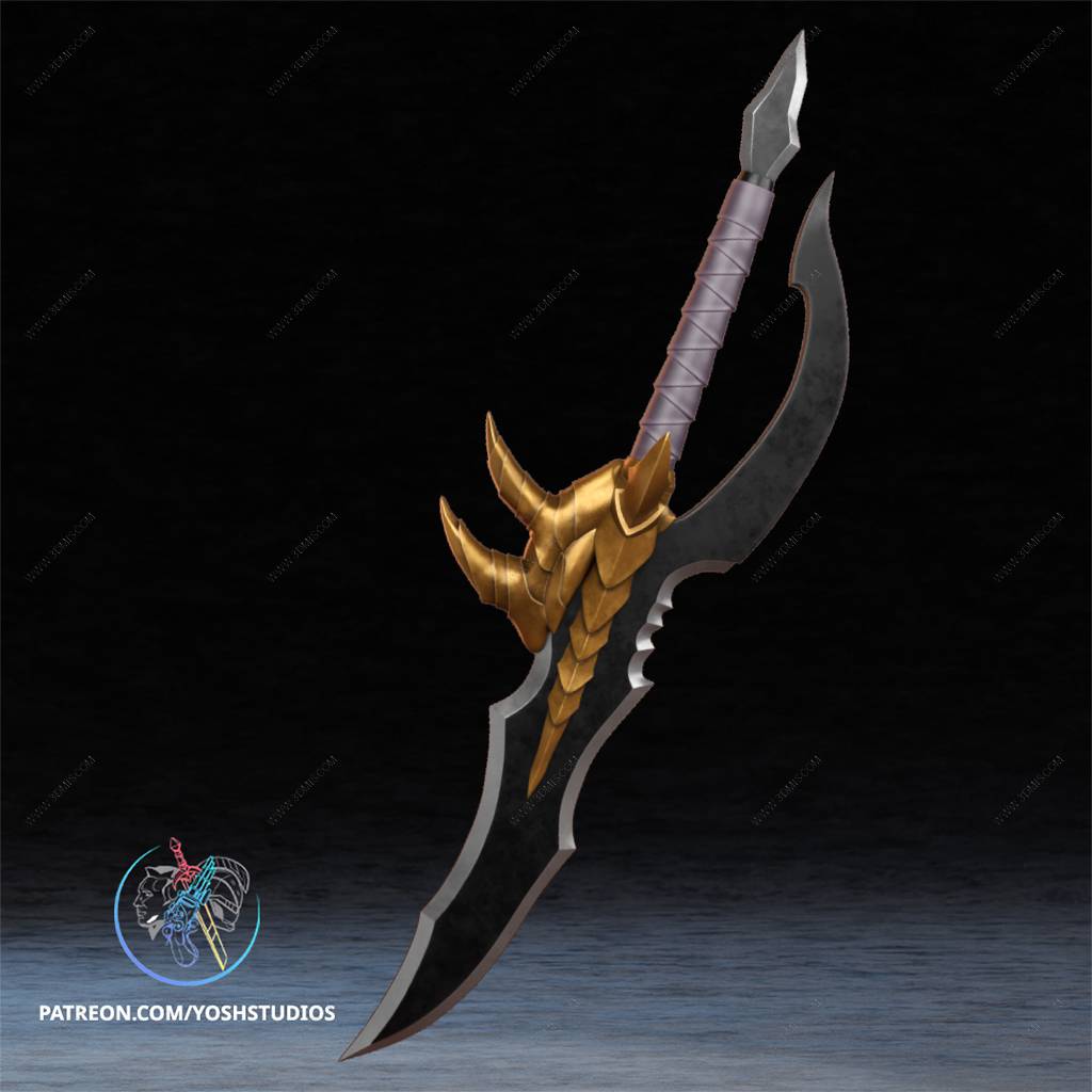 P站图纸印象馆 Yosh 我独自升级 巴鲁卡的匕首 Yosh 我独自升级 巴鲁卡的匕首